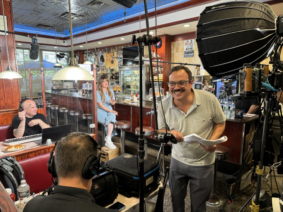 Behind the scenes production